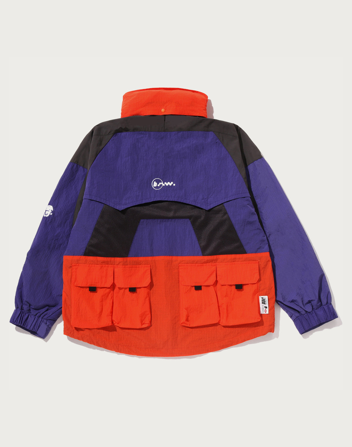 BAPE BY KAZUKI KURAISHI SNOWBOARD NYLON 3- LAYER JACKET MENS