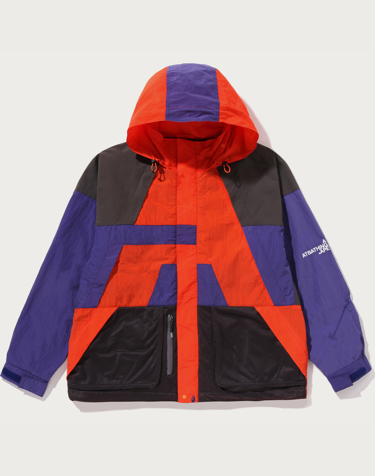BAPE BY KAZUKI KURAISHI SNOWBOARD NYLON 3- LAYER JACKET MENS