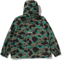 BAPE BY KAZUKI KURAISHI CAMO SHARK PACKABLE SNOWBOARD JACKET MENS
