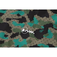 BAPE BY KAZUKI KURAISHI CAMO SHARK PACKABLE SNOWBOARD JACKET MENS