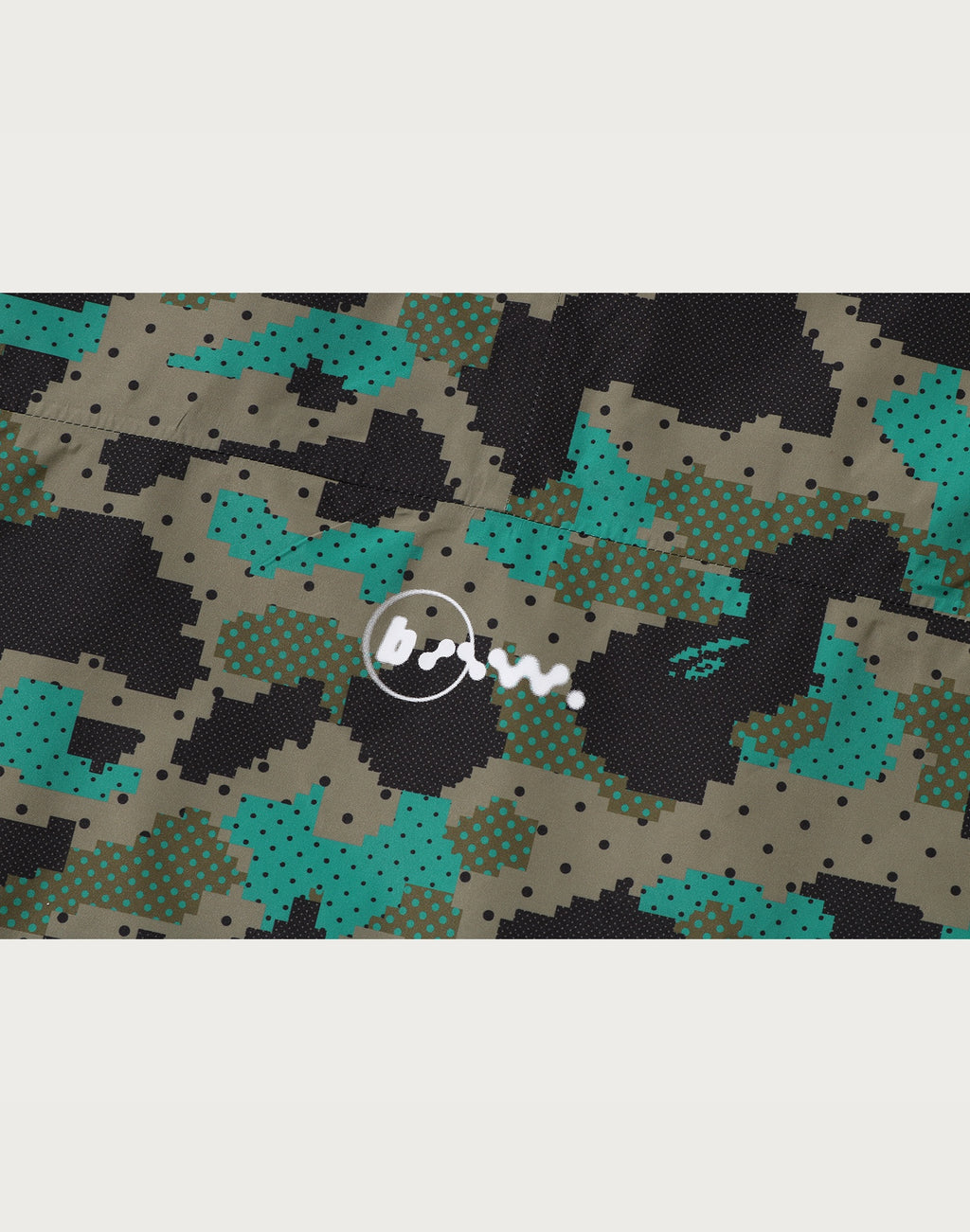 BAPE BY KAZUKI KURAISHI CAMO SHARK PACKABLE SNOWBOARD JACKET MENS
