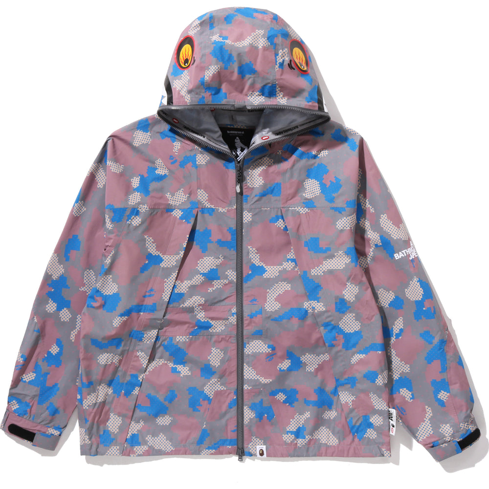 BAPE x Kazuki Kuraishi Camo Shark Packable Snowboard Jacket: Where the Mountain Meets the Block — image 1