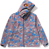 BAPE BY KAZUKI KURAISHI CAMO SHARK PACKABLE SNOWBOARD JACKET MENS