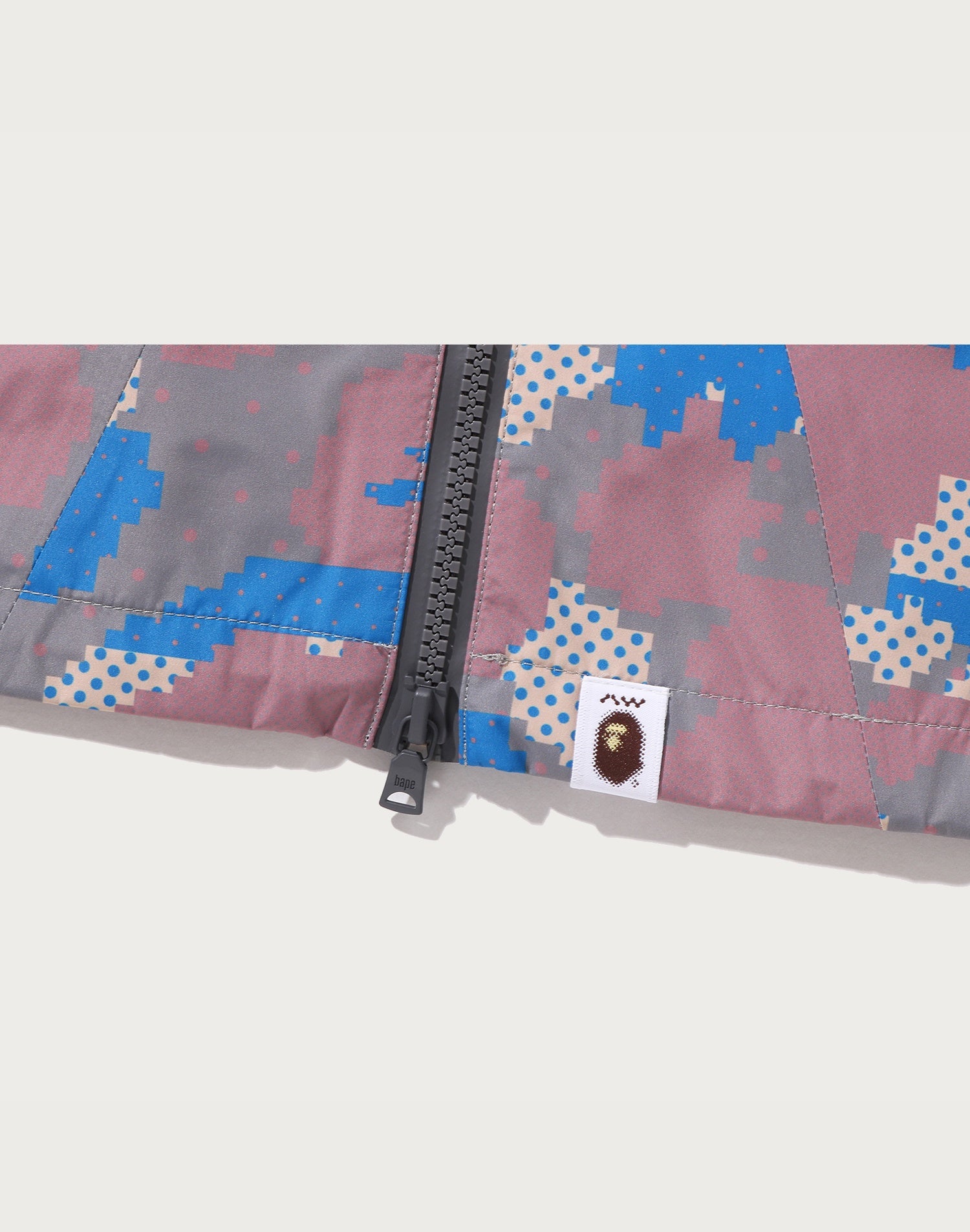 BAPE BY KAZUKI KURAISHI CAMO SHARK PACKABLE SNOWBOARD JACKET MENS