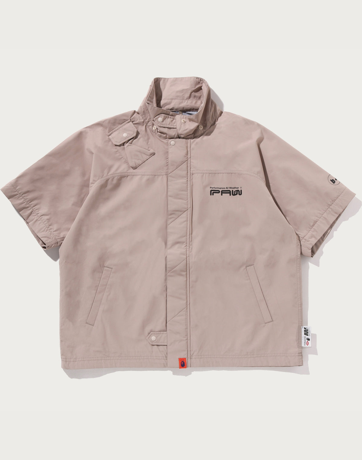 BAPE BY KAZUKI KURAISHI DETACHABLE HOODED 3-LAYER RAIN JACKET MENS