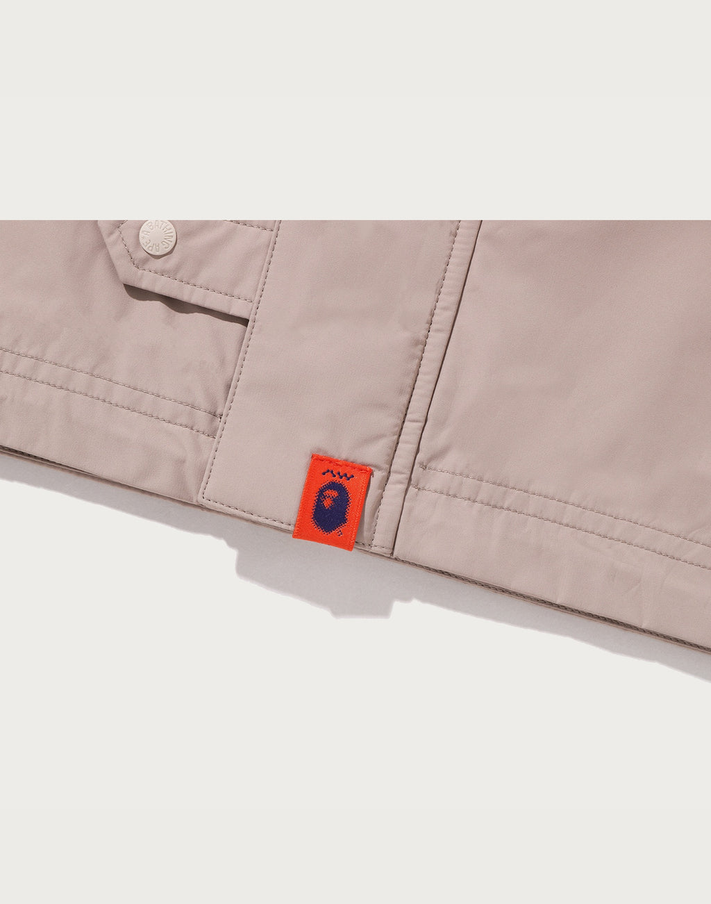BAPE BY KAZUKI KURAISHI DETACHABLE HOODED 3-LAYER RAIN JACKET MENS