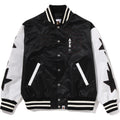 BAPE NYLON VARSITY JACKET MENS