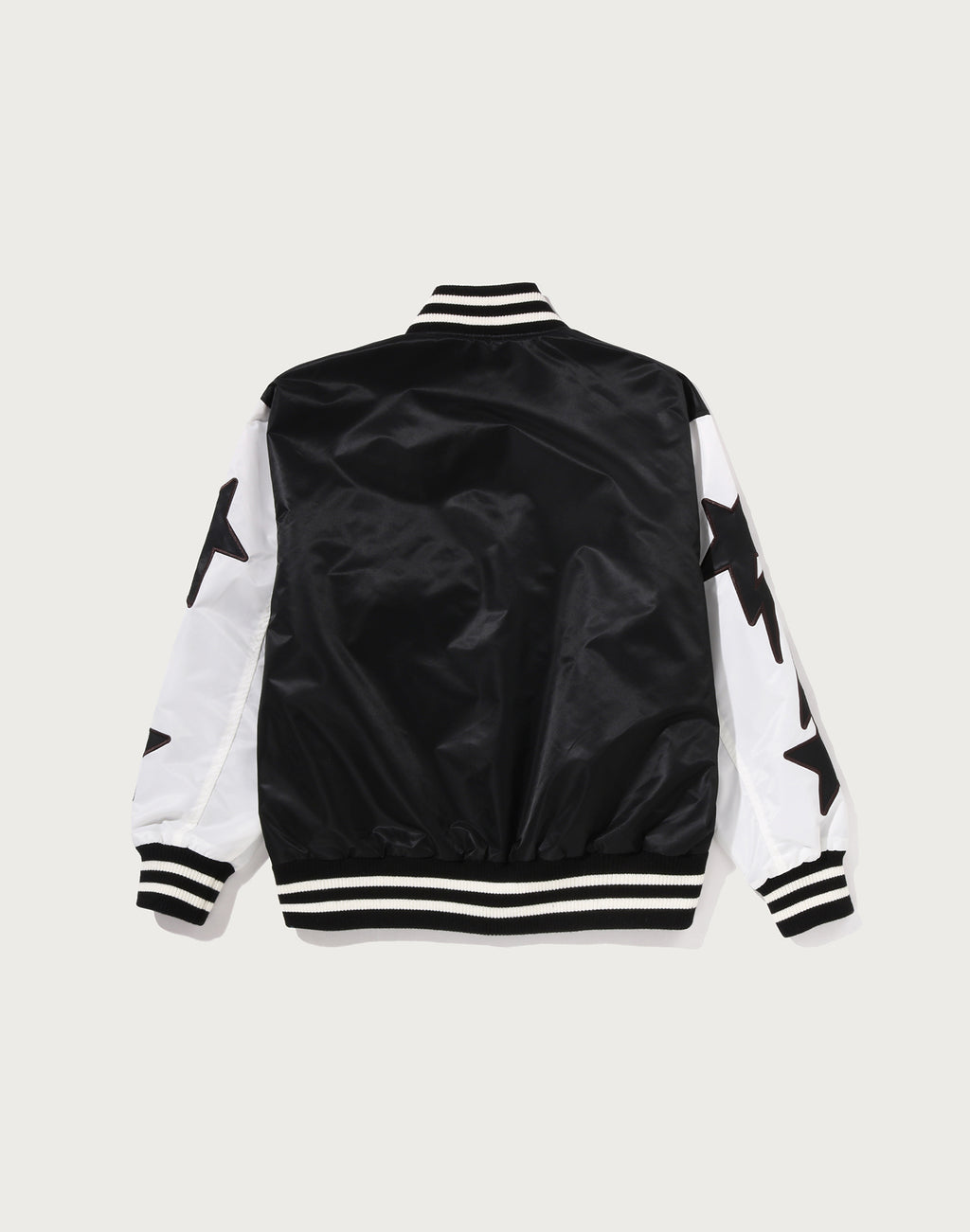 BAPE NYLON VARSITY JACKET MENS