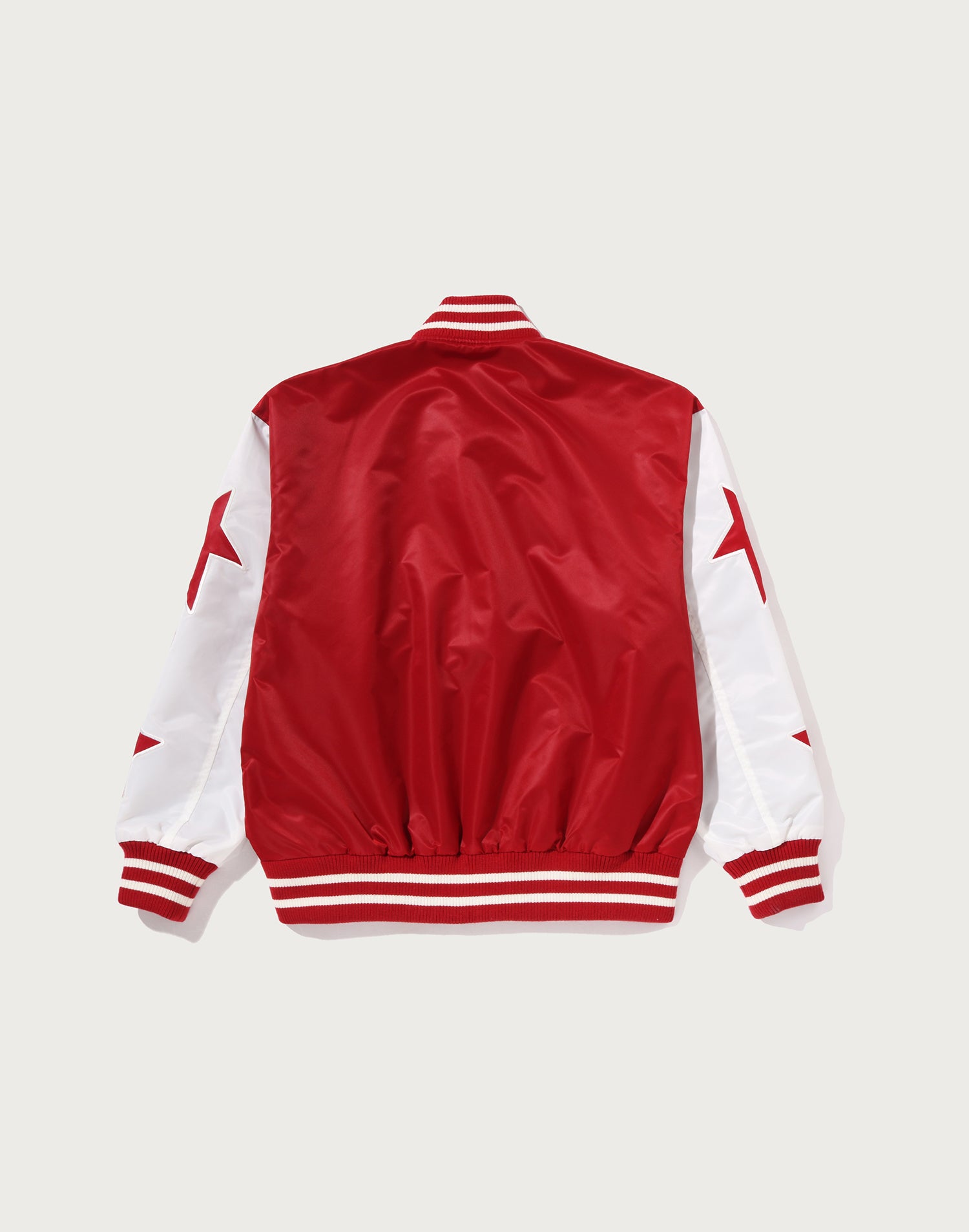 BAPE NYLON VARSITY JACKET MENS