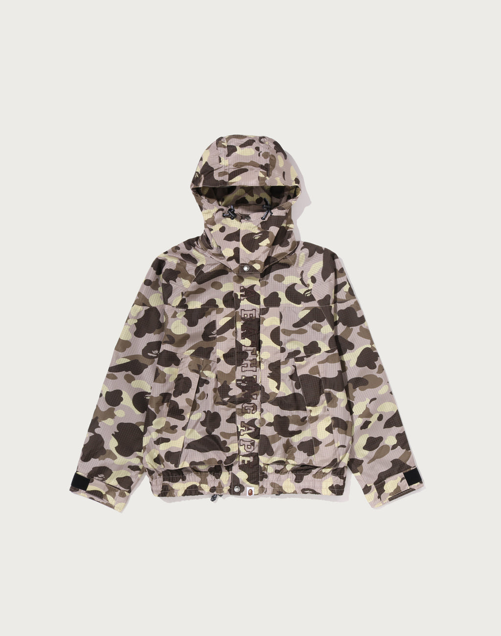 COLOR CAMO REFLECTIVE RIPSTOP SHORT SNOWBOARD JACKET MENS