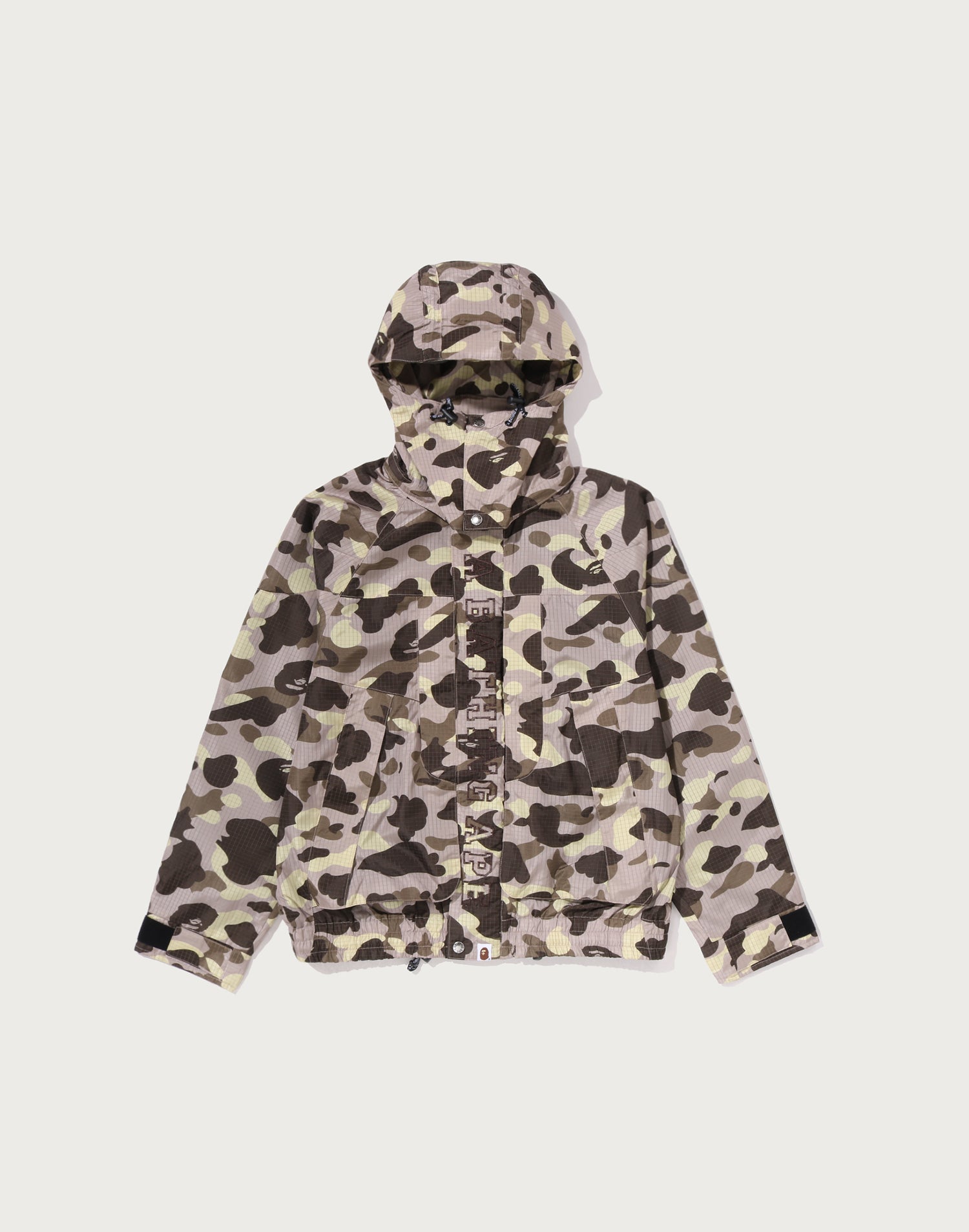 COLOR CAMO REFLECTIVE RIPSTOP SHORT SNOWBOARD JACKET MENS