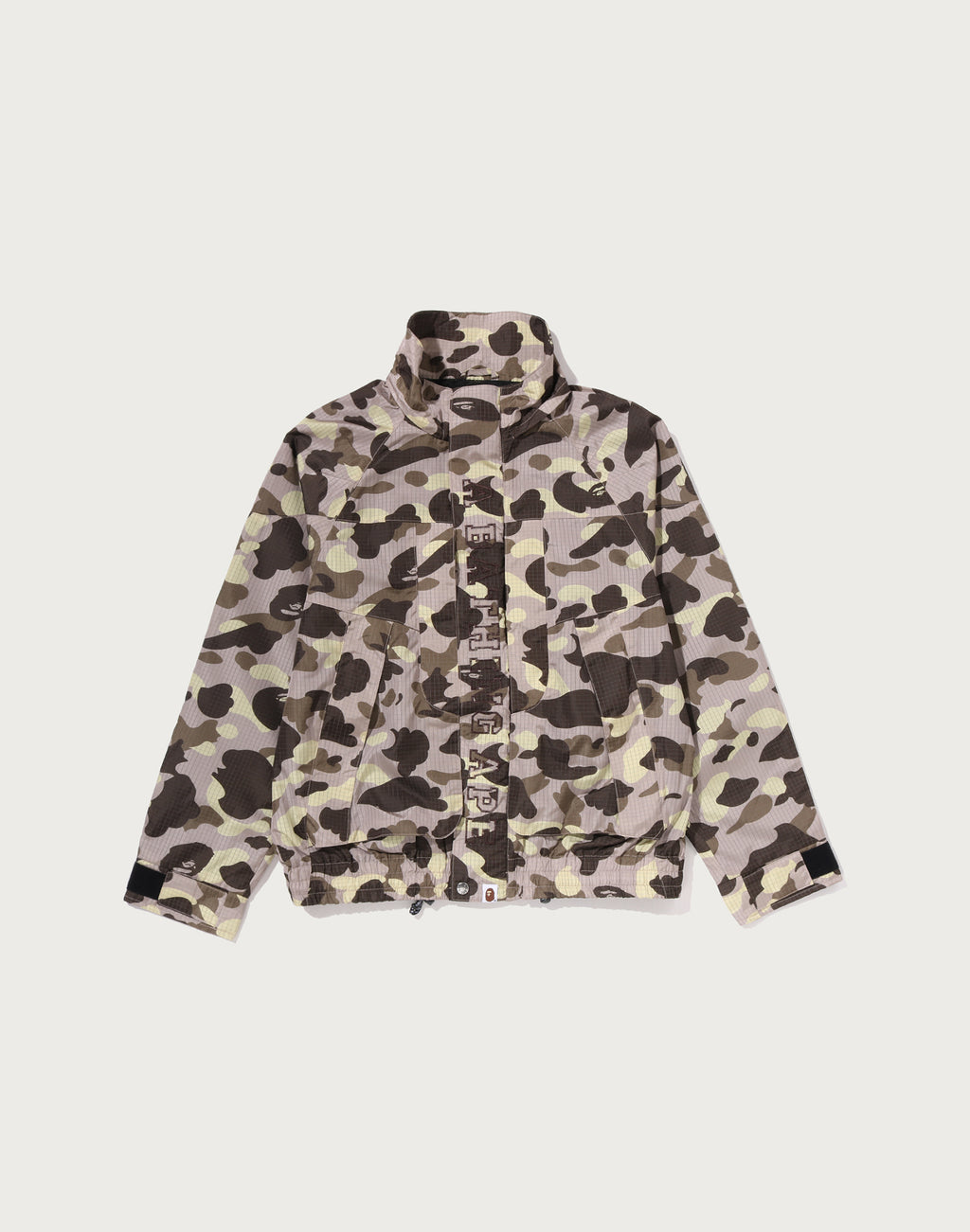 COLOR CAMO REFLECTIVE RIPSTOP SHORT SNOWBOARD JACKET MENS