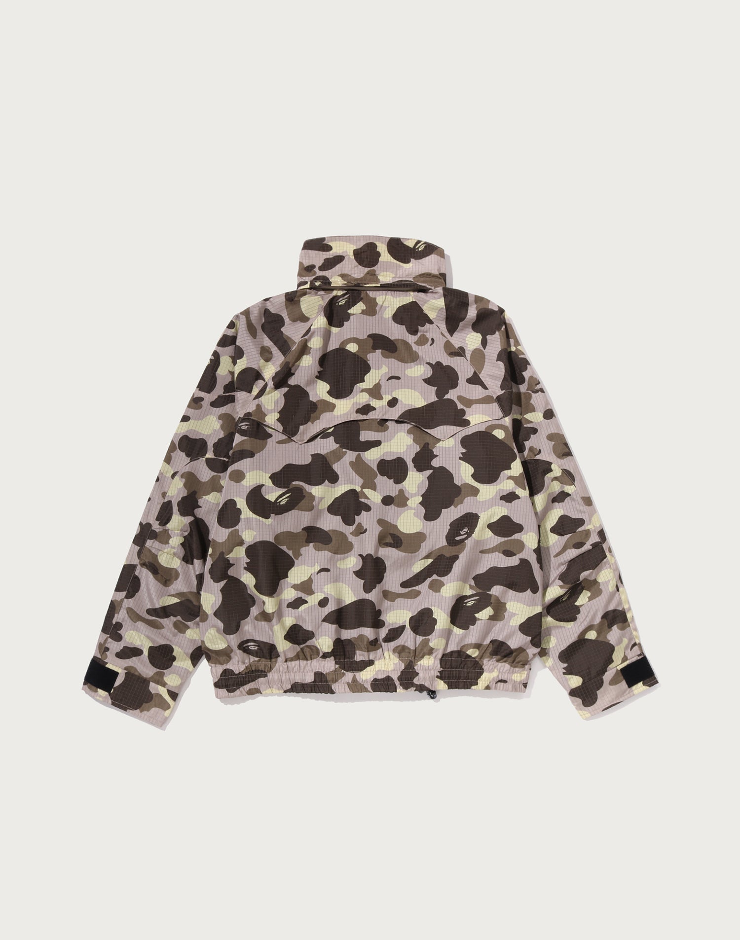 COLOR CAMO REFLECTIVE RIPSTOP SHORT SNOWBOARD JACKET MENS