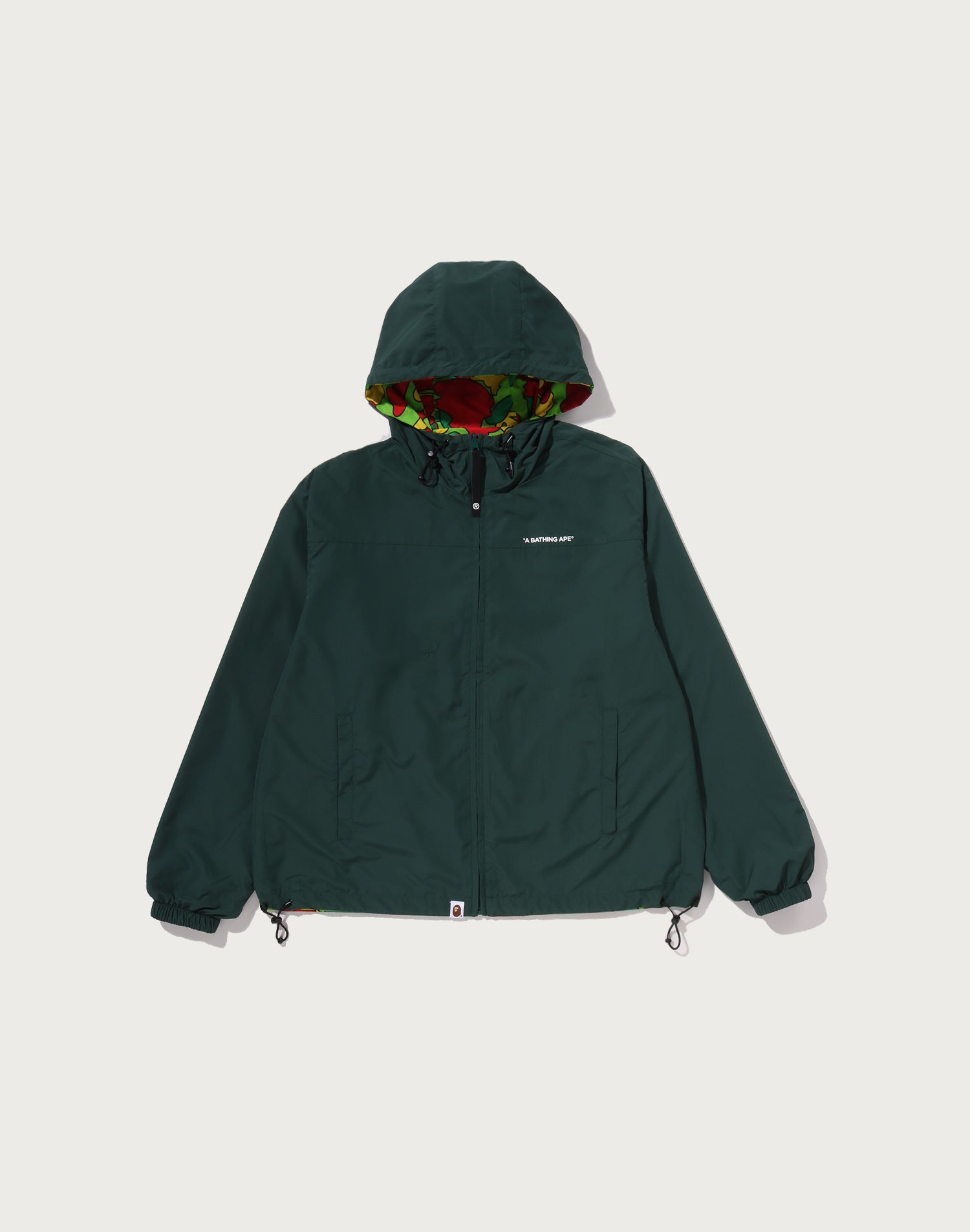 STA CAMO REVERSIBLE HOODED JACKET MENS