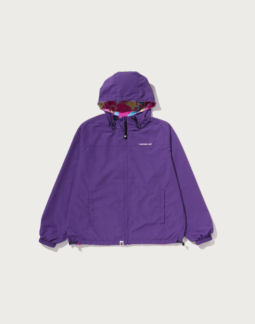 STA CAMO REVERSIBLE HOODED JACKET MENS