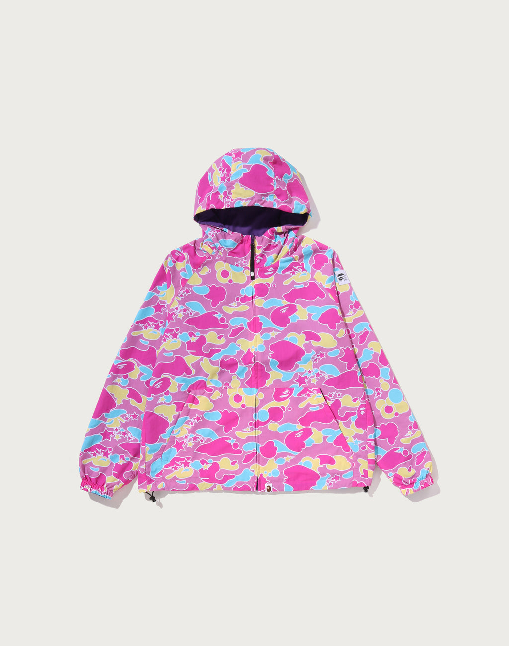 STA CAMO REVERSIBLE HOODED JACKET MENS