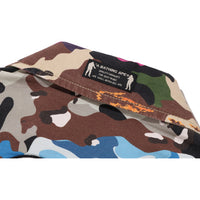 HYBRID CAMO MULTI BADGE JACKET MENS