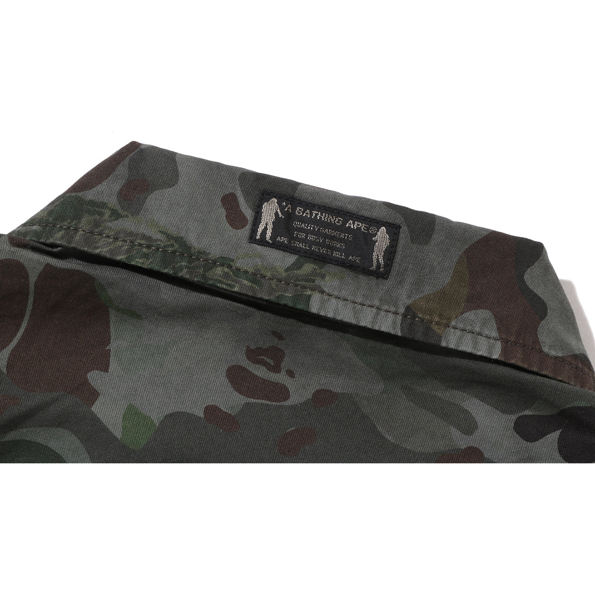 HYBRID CAMO MULTI BADGE JACKET MENS