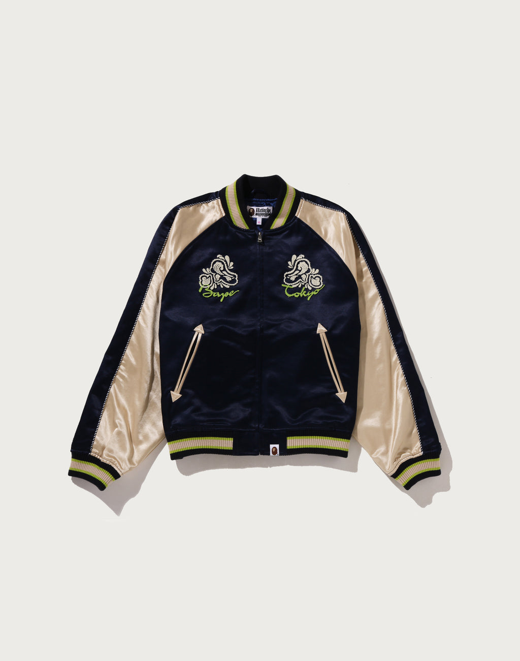 PAISLEY PATTERN APE HEAD SOUVENIR JACKET LADIES