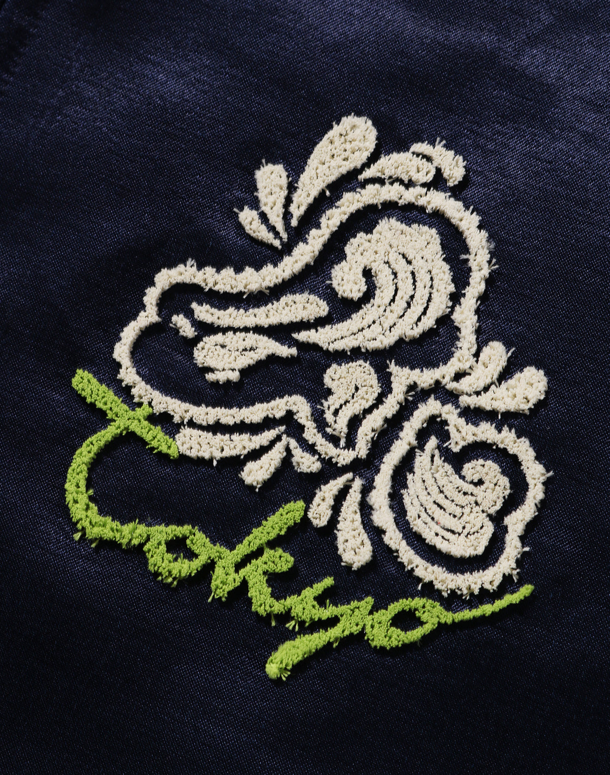 PAISLEY PATTERN APE HEAD SOUVENIR JACKET LADIES