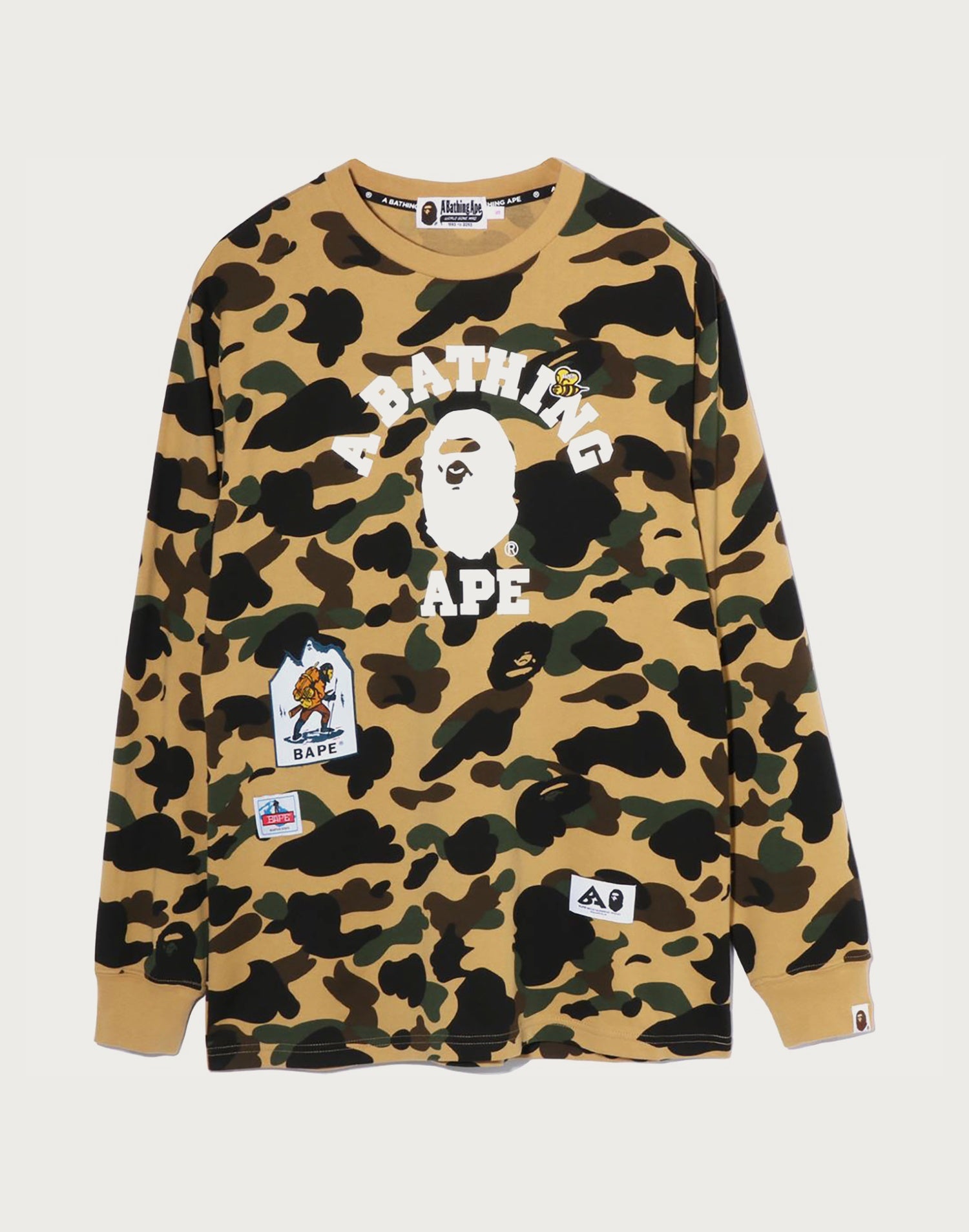 MULTI LABEL 1ST CAMO L/S TEE LADIES