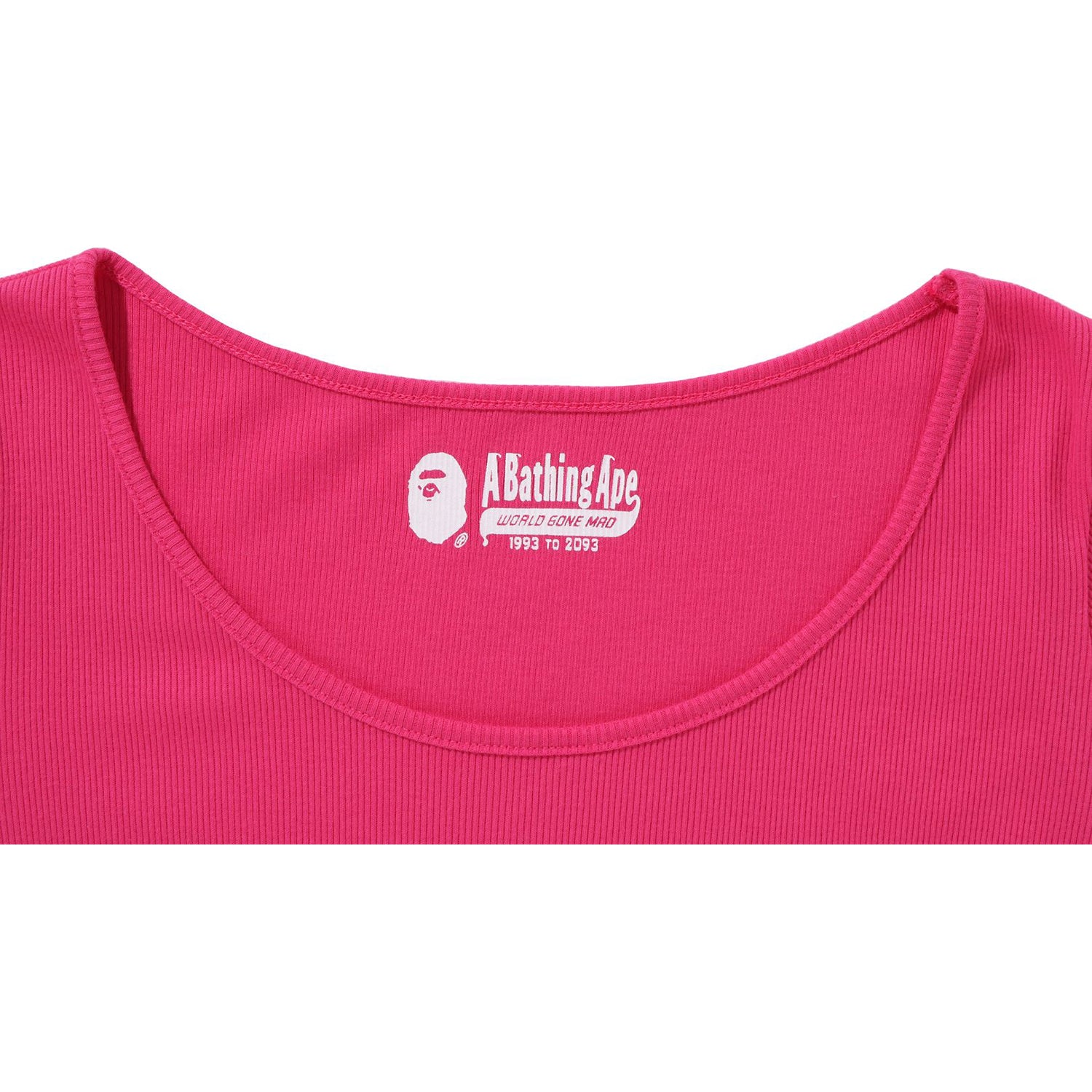 Ape Head One Point Rib L S Tee Ladies 1J30 211 003 Pink M