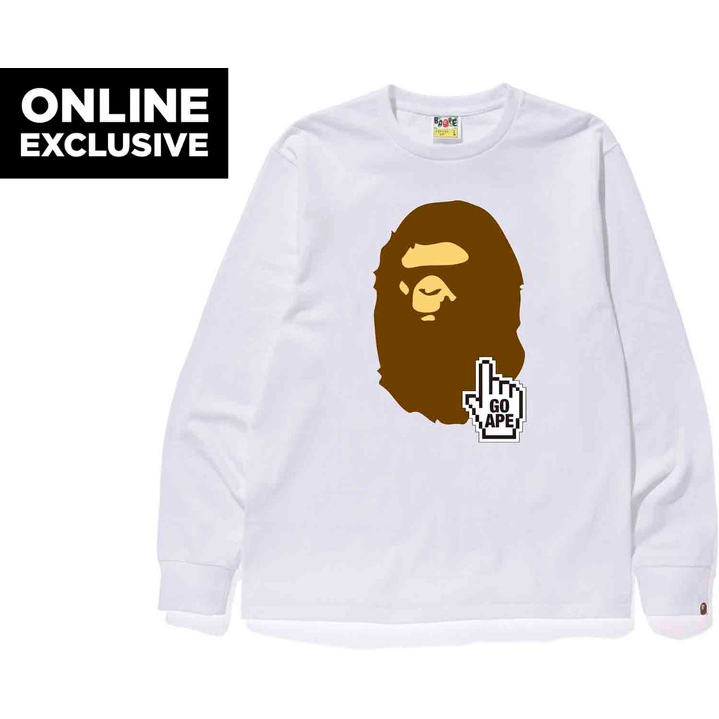 BY BATHING APE L/S TEE M-