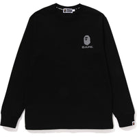 BAPE REFLECTIVE PRINT L/S TEE MENS