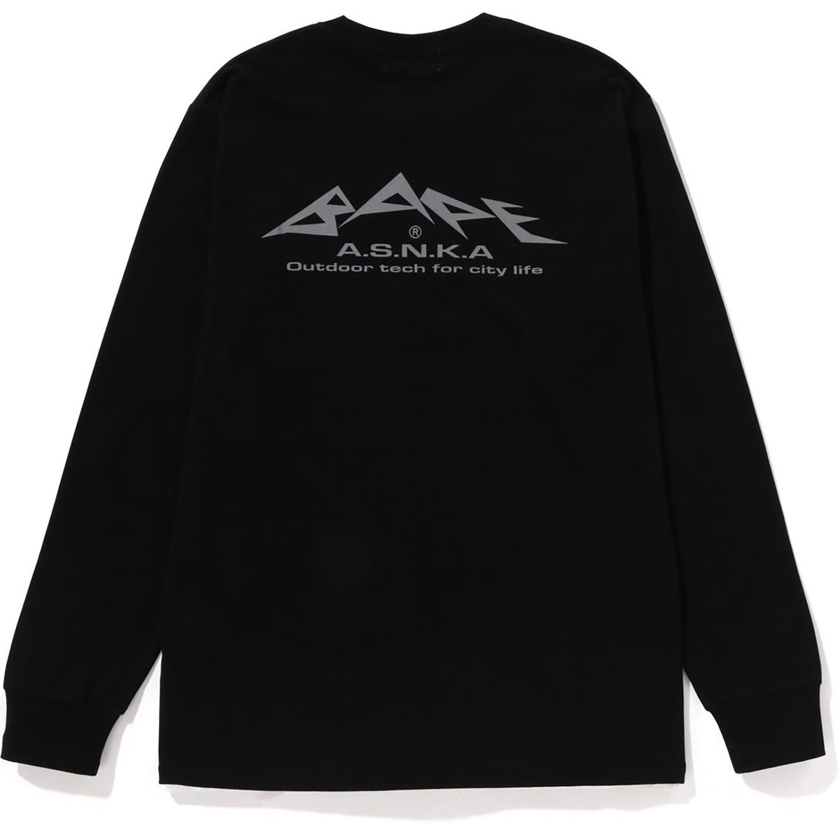BAPE REFLECTIVE PRINT L/S TEE MENS