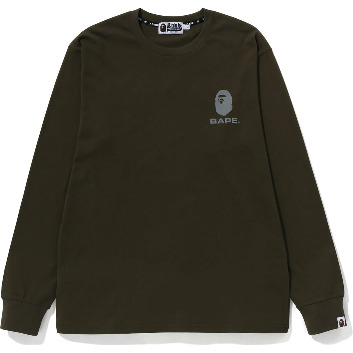 BAPE REFLECTIVE PRINT L/S TEE MENS