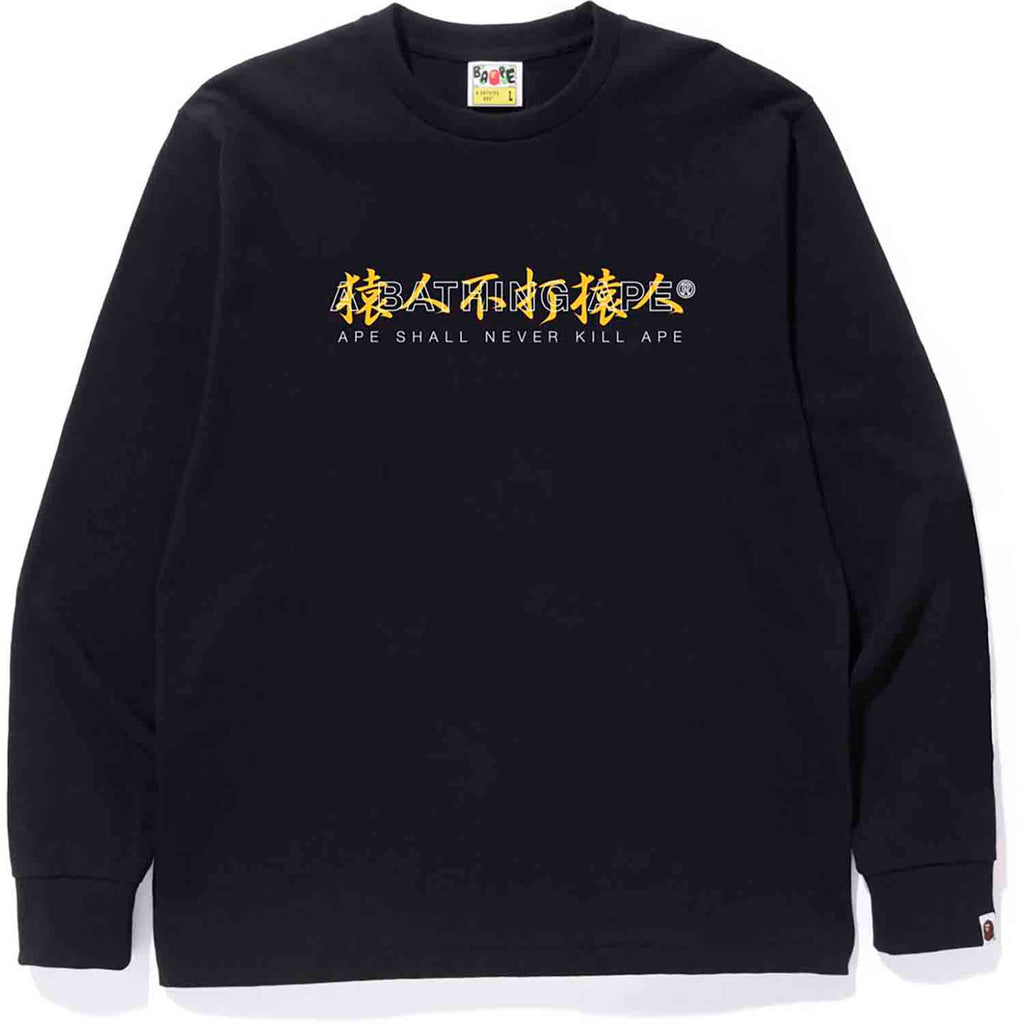 KANJI LOGO ASNKA L/S TEE MENS