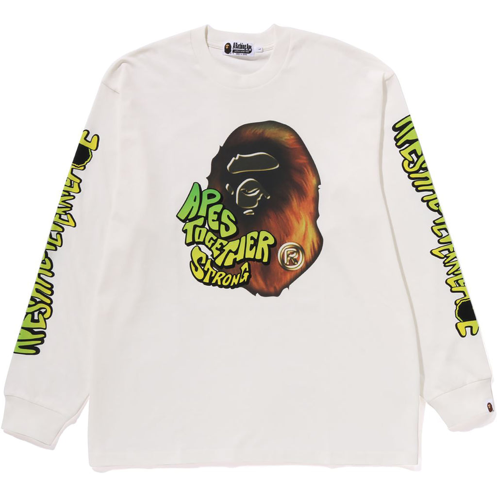 BAPE SPORT GRAPHIC L/S TEE MENS | us.bape.com