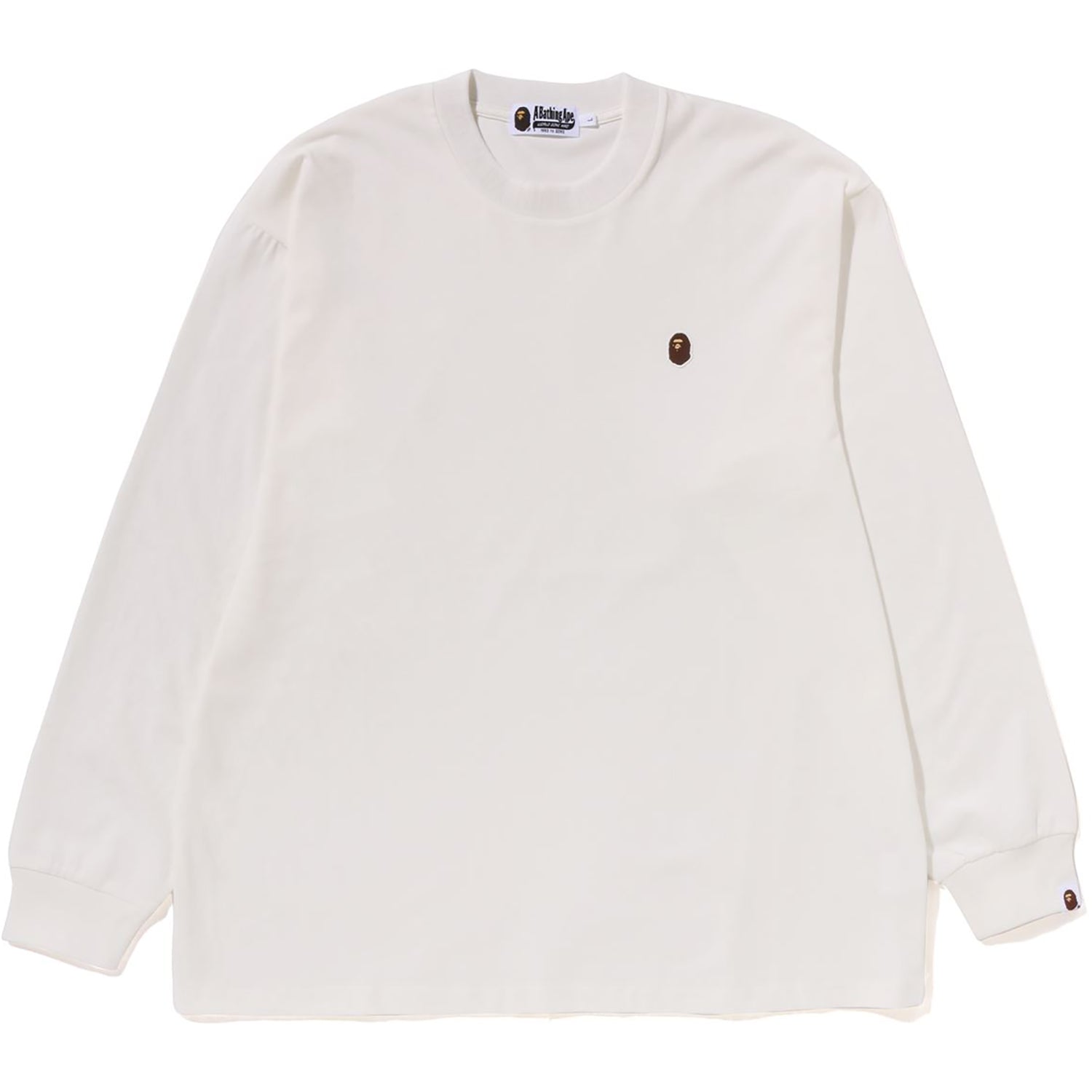 BAPE head one point LS tee Mサイズ APE HEAD ONE POINT L/S TEE MENS – us.bape.com
