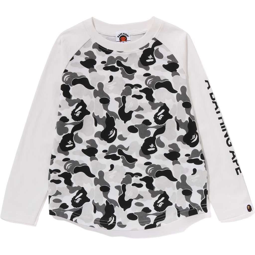 BAPE ABC Camo By Bathing Ape L/S Tee (FW22) Black Blue