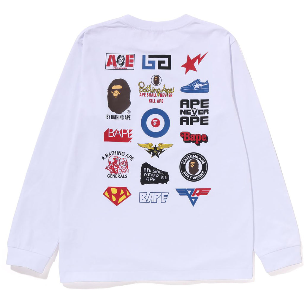 MULTI LOGO L/S TEE KIDS