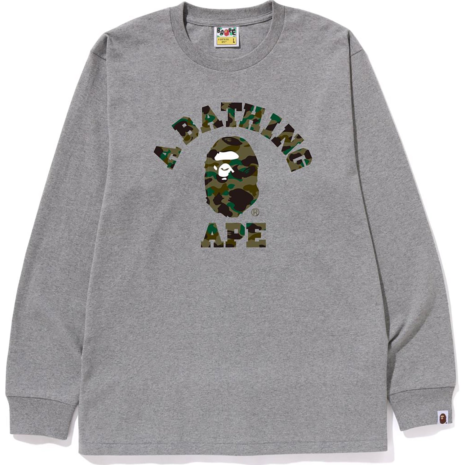 O*G様 A BATHING APE 1ST CAMO CREWNECK A Bathing Ape Men 1st Camo By Bathing Ape Crewneck black