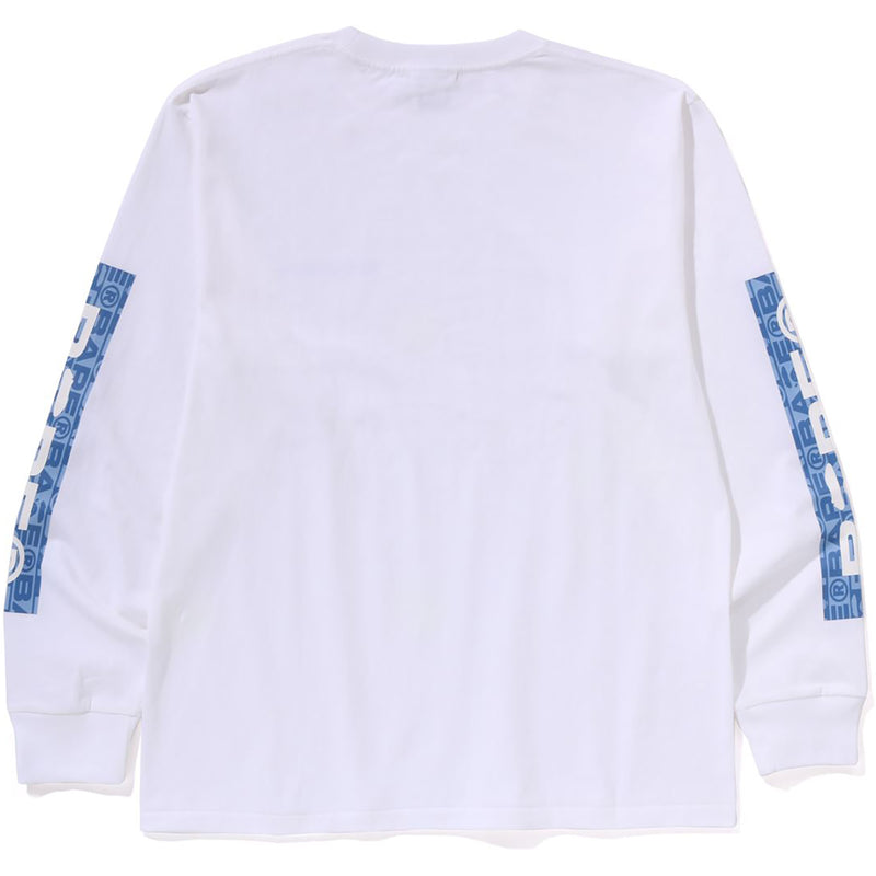 LUX SPORT PATTERN LOGO LS TEE MENS