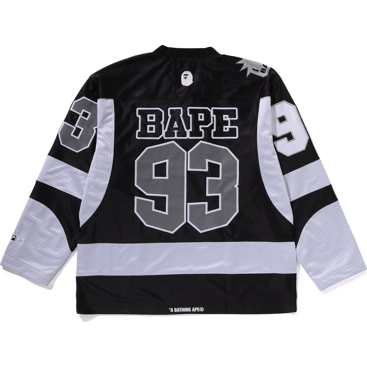 MULTI LOGO RELAXED FIT L/S ICE HOCKEY JERSEY MENS