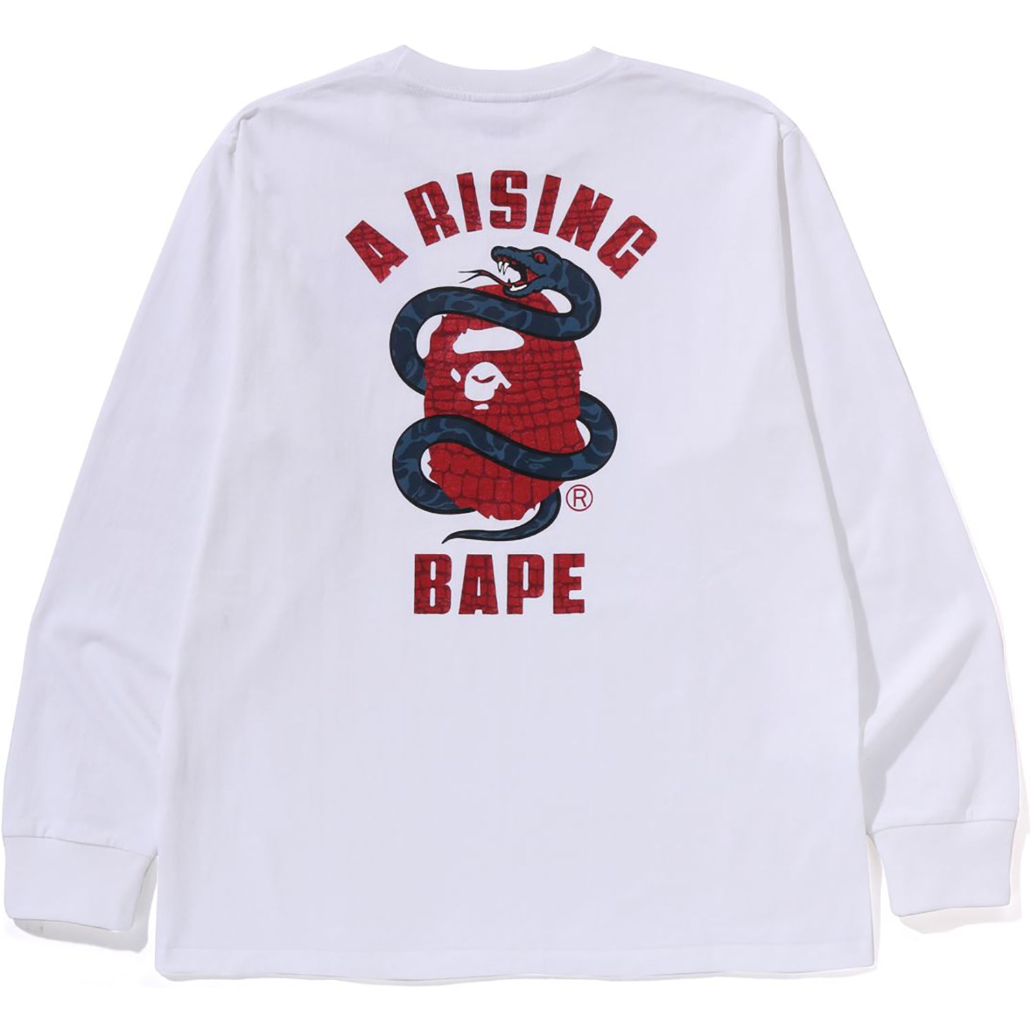 YEAR OF SNAKE LS TEE MENS – us.bape.com