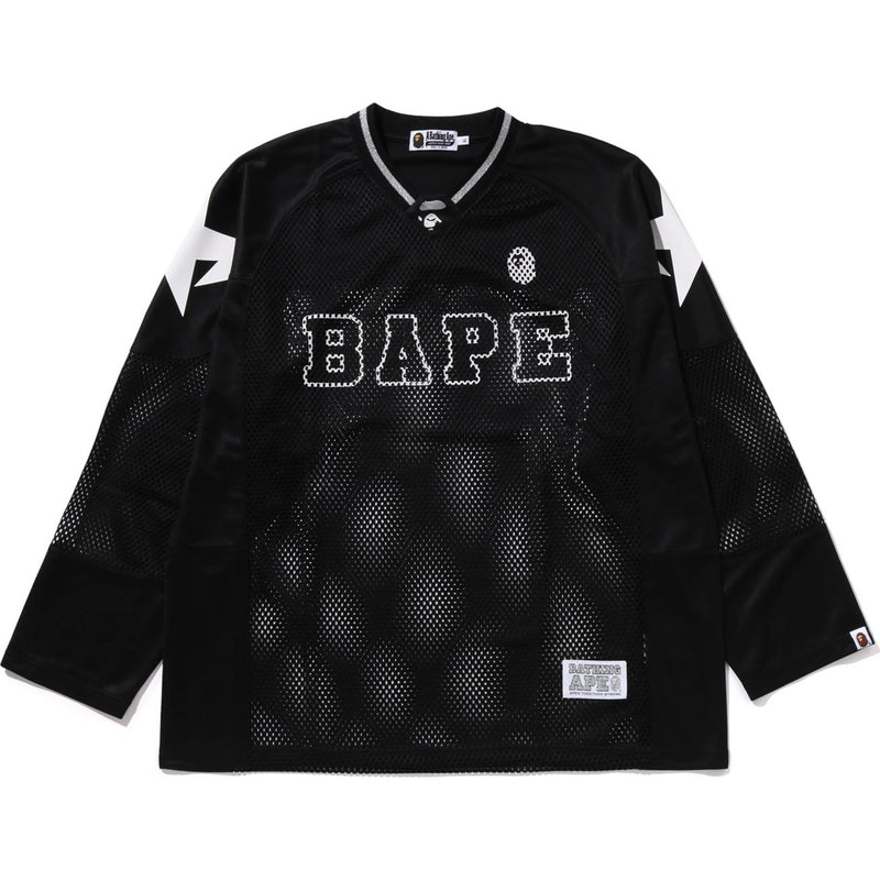 LINE CAMO MULTI LOGO RELAXED FIT FOOTBALL JERSEY MENS