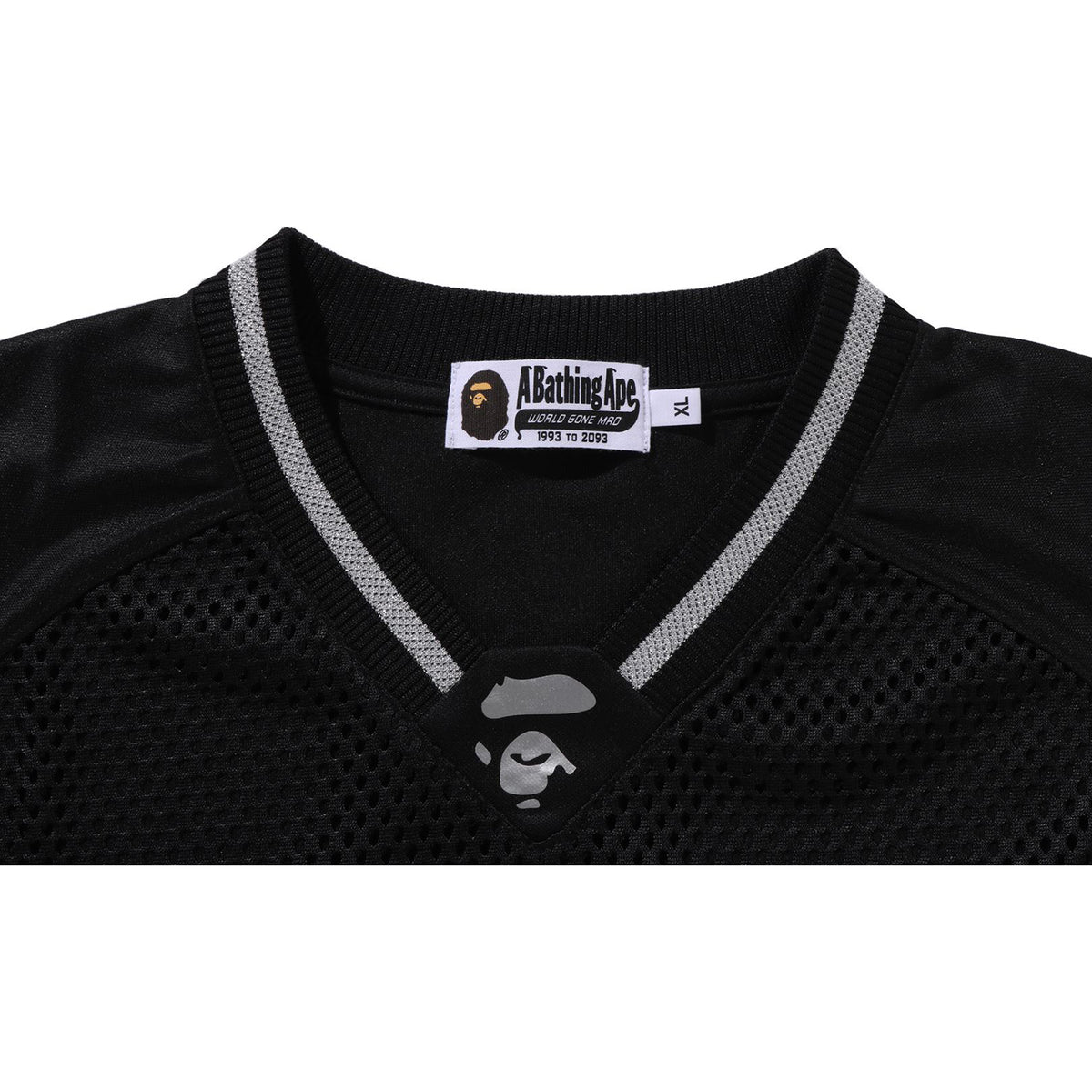 LINE CAMO MULTI LOGO RELAXED FIT FOOTBALL JERSEY MENS