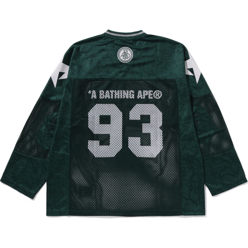 LINE CAMO MULTI LOGO RELAXED FIT FOOTBALL JERSEY MENS