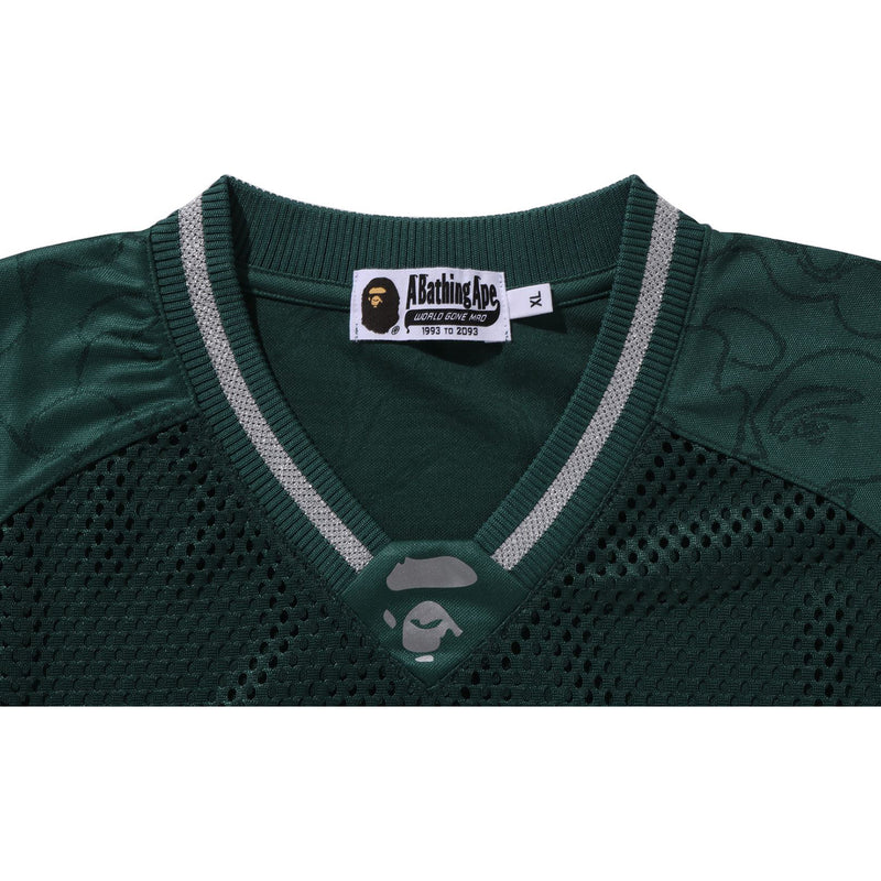 LINE CAMO MULTI LOGO RELAXED FIT FOOTBALL JERSEY MENS