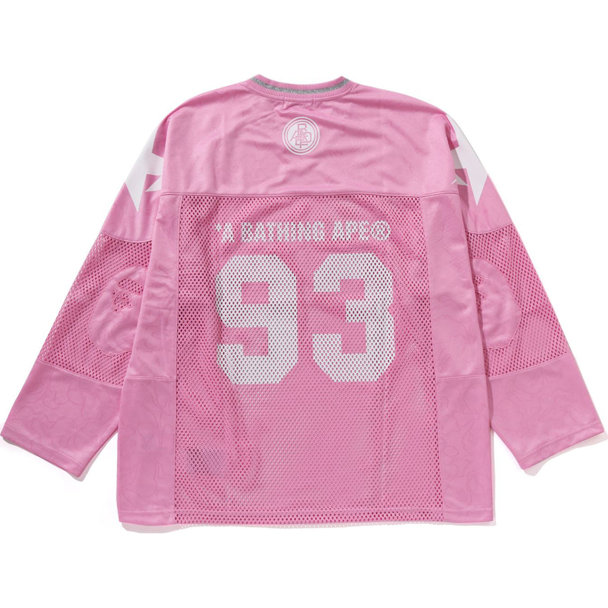 LINE CAMO MULTI LOGO RELAXED FIT FOOTBALL JERSEY MENS
