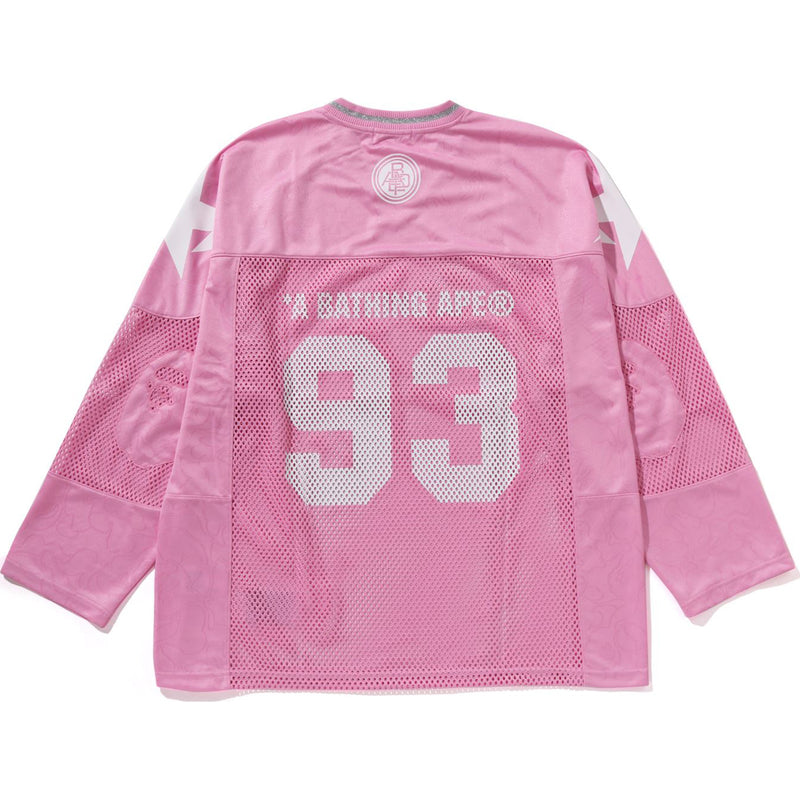 LINE CAMO MULTI LOGO RELAXED FIT FOOTBALL JERSEY MENS