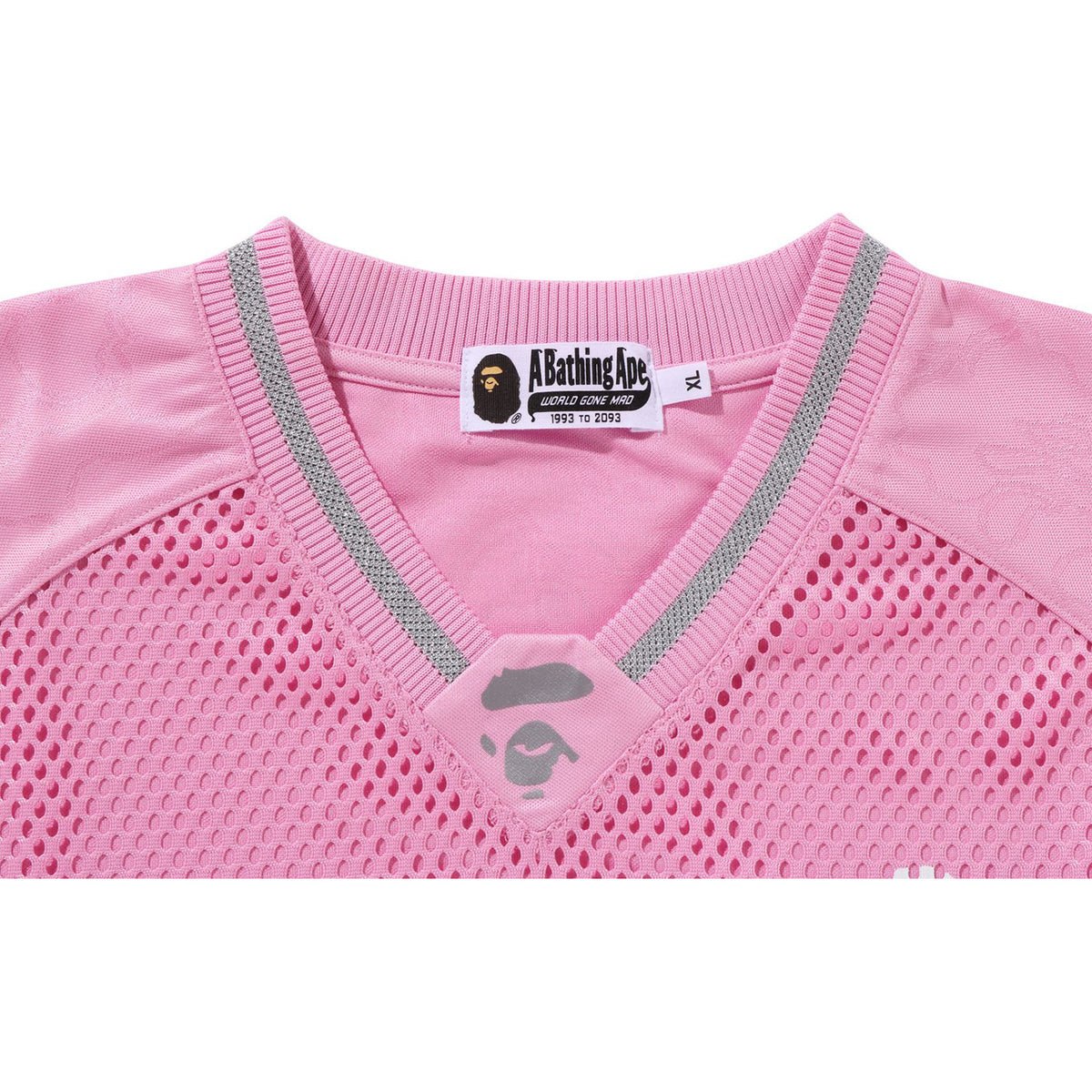 LINE CAMO MULTI LOGO RELAXED FIT FOOTBALL JERSEY MENS