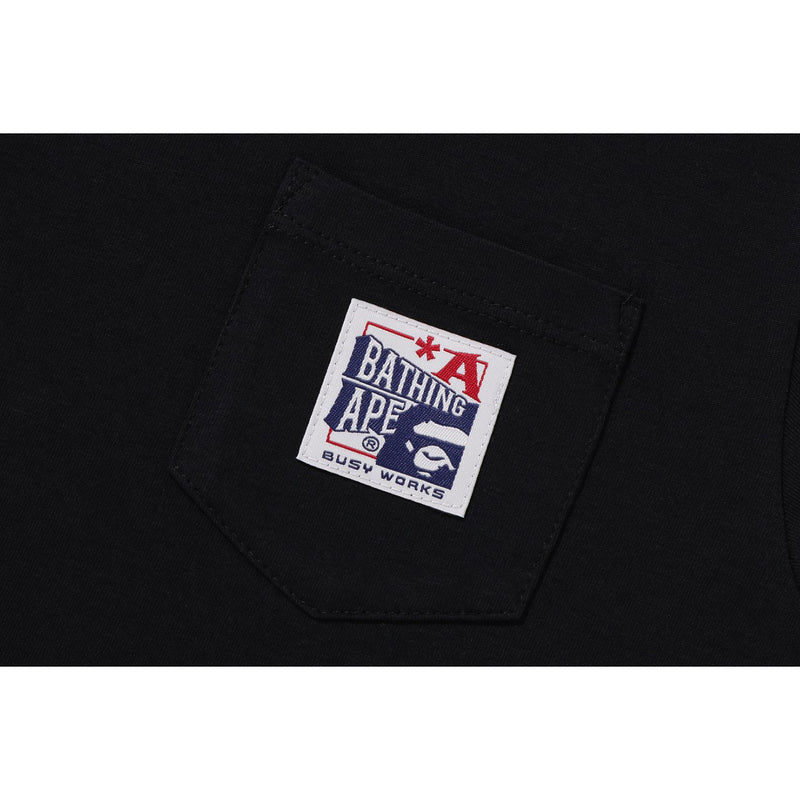 BUSY WORKS POCKET LS TEE KIDS