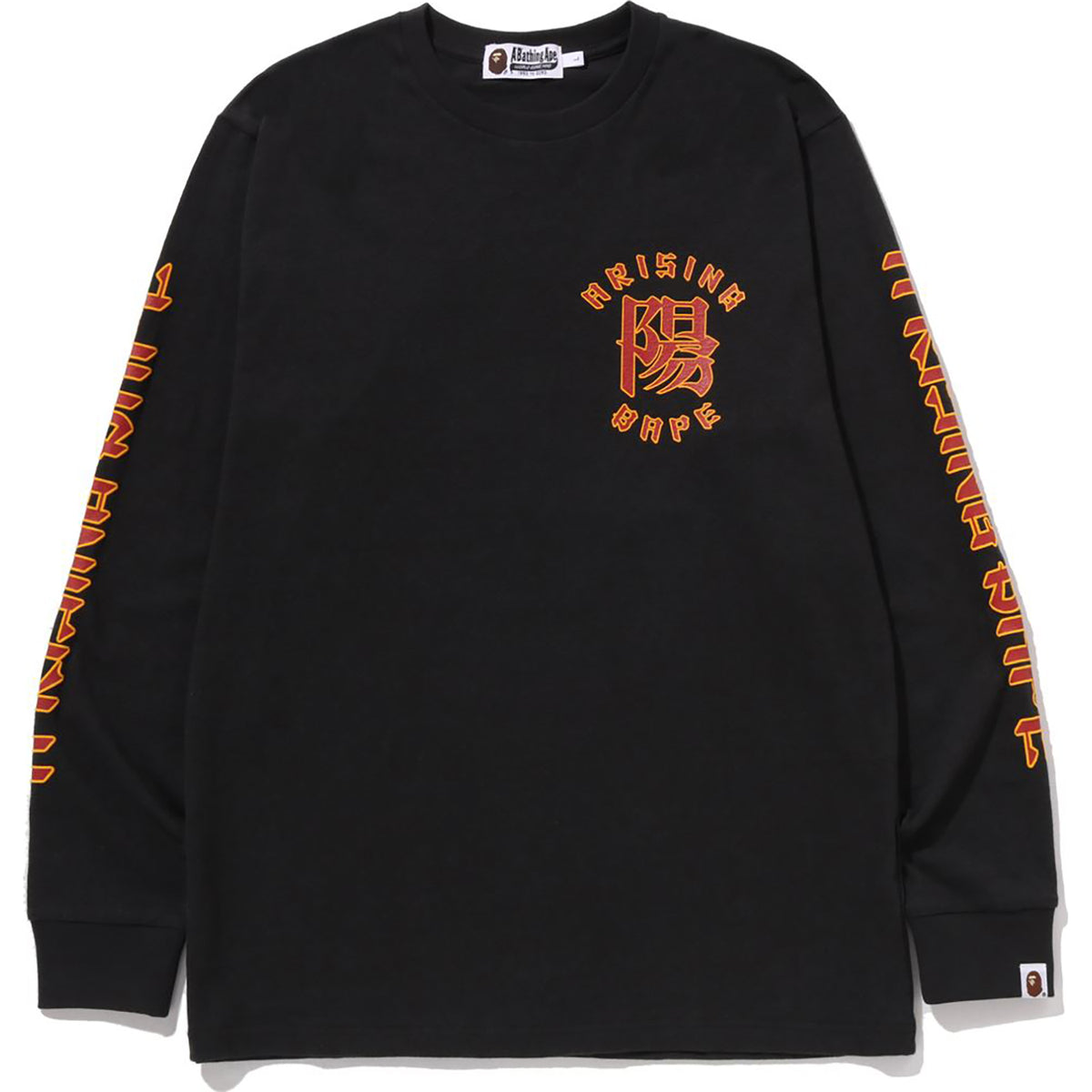 A RISING BAPE L/S TEE MENS