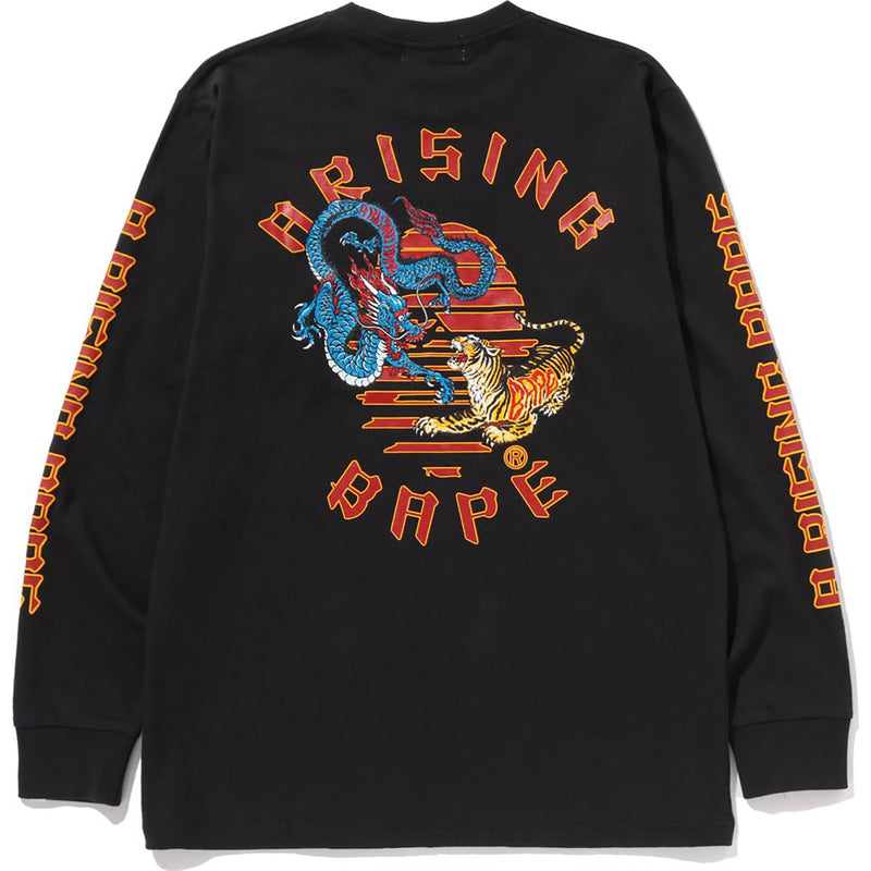 A RISING BAPE L/S TEE MENS