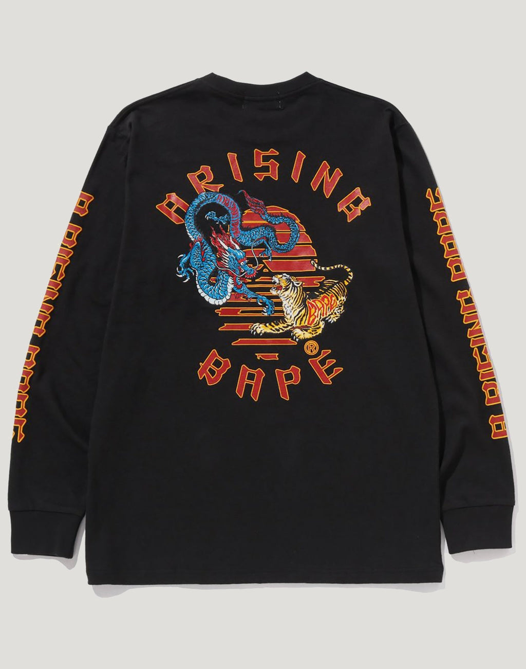A RISING BAPE L/S TEE MENS